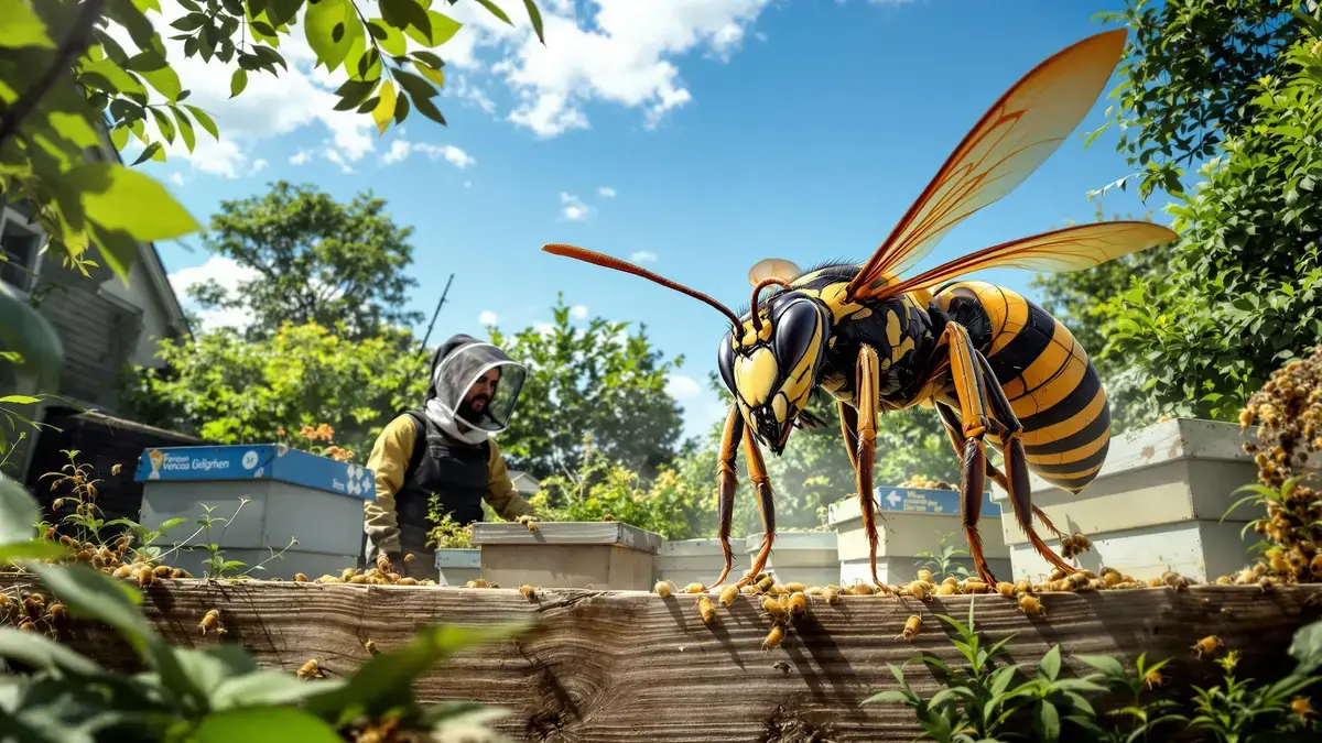 Una nuova minaccia di insetti invade i nostri giardini, superando persino il calabrone asiatico